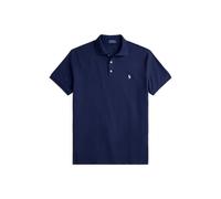Blue Polo de piqué Custom Slim Fit XL