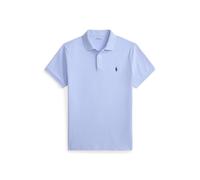 Blue Polo de piqué elástico Custom Slim Fit XXL