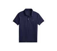 Blue Polo de tacto suave Slim Fit XS