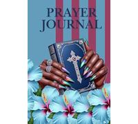 Blue Prayer Journal | 6x9 Scripture & Prayer Notebook - 120 Pages to Write Bible Verses, Reflections, and Daily Prayers | Christian Faith Journal for Women & Men