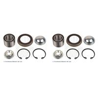 BLUE PRINT 2x Cubo Kit Cojinete de Rueda Trasero para Ford Focus Familiar Mazda