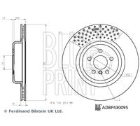 BLUE PRINT 2X Disco De Freno Trasero Ventilado Para BMW X5 G05
