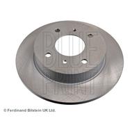 BLUE PRINT 2x Disco Freno Trasero Ø258 MM Completo para Nissan Almera II Portón