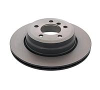 2x Disco de freno Eje trasero ventilación interna ADB1143104 BLUE PRINT para BMW