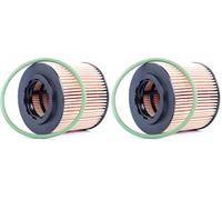 Blue Print Filtro de aceite ADV182101, papel, para coche (Paquete de 2)