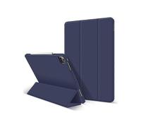 (BLUE) Protective Case For iPad Pro 12.9inch Case With Pencil Holder