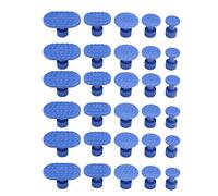 Blue Puller Tabs Dent Puller Tabs Herramientas Car Dent Remover Paintless Dent Repair Kit Car Dent Ventosa 30 PCS pdr herramientas pdr pestañas pdr pegamento pdr pestañas dent puller kit pdr pestañas
