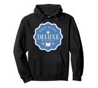Blue Pussy Cat Patch Sudadera con Capucha