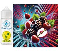 Blue Raspberry Razz Sour Cherry - frambuesa azul, cereza ácida aroma concentrado - Vegano - Sasami - 100ml