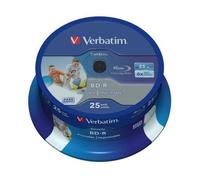 Blue-Ray BD-R Verbatim 43811 Imprimible 6X/ Tarrina-25uds