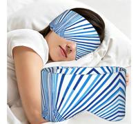 Blue Ray Print - Antifaz para dormir cómodo