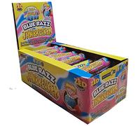 Blue Razz - Bolas Jawbreaker de frambuesa, 4 paquetes de caramelos de goma de mascar (paquete de 30)