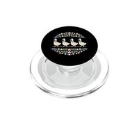 Blue Ribbon Goose Cottagecore, Retro, Amante de los Gansos campestres PopSockets PopGrip para MagSafe