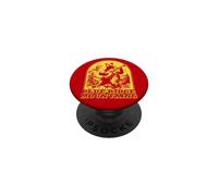 Blue Ridge Mountains Banjo Bear Retro PopSockets PopGrip Adhesivo