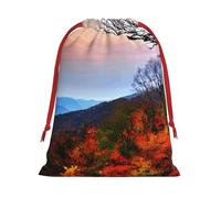 Blue Ridge Mountains - Bolsa reutilizable con cordón para regalo, regalo de cumpleaños, boda, organización diaria de eventos