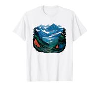 Blue Ridge Parkway Montaña Escénico Virginia Carolina del Camiseta