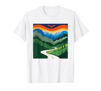 Blue Ridge Parkway Montaña Virginia Carolina del Norte Humor Camiseta