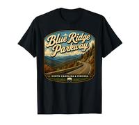 Blue Ridge Parkway Mountains Drive Travel Carolina del Norte Camiseta