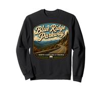 Blue Ridge Parkway Mountains Drive Travel Carolina del Norte Sudadera