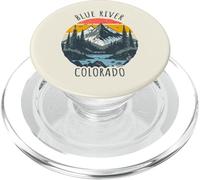 Blue River, Colorado, EE. UU., Estilo Retro, de montaña, Vintage PopSockets PopGrip para MagSafe