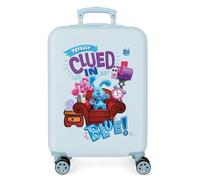 Blue´s Clues and you Maleta de cabina Azul 38x55x20 cms Rígida ABS Cierre de combinación lateral 34 2 kgs 4 Ruedas dobles Equipaje de Mano