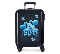 Blue´s Clues and you Maleta de cabina Azul 38x55x20 cms Rígida ABS Cierre de combinación lateral 34 2 kgs 4 Ruedas dobles Equipaje de Mano