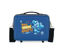 Blue´s Clues and You Neceser Adaptable con Bandolera Azul 29x21x15 cms Rígido ABS 9,14L