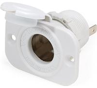 Blue Sea Systems 1011200 12V DC USB Dash Socket, Blanco