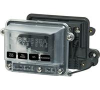 Blue Sea Systems 2356 - Barra colectora común de 4 bandas resistente al agua con cubierta, color negro