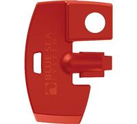 Blue Sea Systems 7903 m-Series - Interruptor de batería de repuesto para cerradura de llave, color rojo