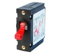 Blue Sea Systems Breaker Red Interruptor de Circuito AA1 25A Rojo, para Hombre, 30 Amp