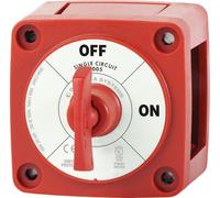 Blue Sea Systems , Interruptor Batería Serie M Nd, Rojo, Amps - Max 700 Positions 1 Afd None Lo