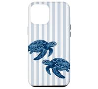 Blue Sea Turtle Underwater Life Wildlife Coastal Decor Carcasa para iPhone 12 Pro MAX