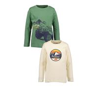 BLUE SEVEN Camiseta beige / marino / verde / naranja 92 beige / marino / verde / naranja