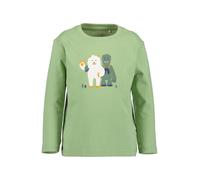 BLUE SEVEN Camiseta esmeralda / verde claro / naranja oscuro / blanco 110 esmeralda / verde claro / naranja oscuro / blanco