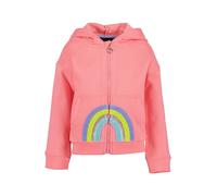 BLUE SEVEN Sudadera con cremallera azul claro / amarillo / azul violaceo / salmón 98 azul claro / amarillo / azul violaceo / salmón