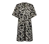 BLUE SEVEN Vestido camisero beige claro / negro 38 EUR