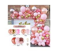 Blue Silver Gold Birthday Balloon Garland Arch Kit Wedding 1st Birthday Balloons Decoration Party Balloons 40