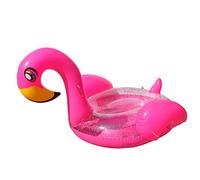 BLUE SKY - Boya Gigante Flamenco Rosa - Inflable - 069793 - Rosa - Plástico - 175 cm x 103 cm - Juego al Aire Libre - Piscina - Montable - con Asa - XXL - A Partir de 14 años