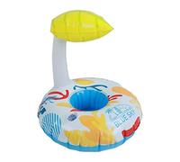 BLUE SKY - Boya para Vidrio - Portavasos para Lata - Inflable - 069350 - Multicolor - Plástico - 21 cm - Aire Libre - Piscina - Juego de Aire Libre - A Partir de 14 años