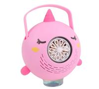 BLUE SKY Máquina Automática-Burbujas de Jabón-Unicornio-Rosa-Plástico-049368-Inalámbrico-Juguete Infantil Aire Libre-Juego de Verano-Cumpleaños-3 años (049368)