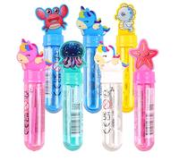 BLUE SKY - Mini Espada de Burbujas - Burbujas de Jabón - 049365 - Modelo Aleatorio - Plástico - Juguete Infantil - Juego al Aire Libre - Cumpleaños - Varita de Burbujas - Recargable - 14 cm - 3 años