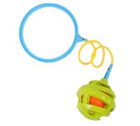 BLUE SKY - Pelota en el pie - Juego de habilidad y al aire libre - Pelota en el pie - 047905 - Colores surtidos - Plástico - Juguete para niños - Juego de pelota - A partir de 5 años