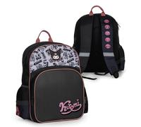 Blue Sky Studios Mochila de Hello Kitty, bonita mochila para niños y adolescentes, suministros de escuela secundaria Kawaii, multicolor