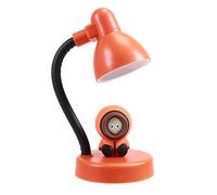 Blue Sky Studios South Park Kenny - Mini lámpara LED - Recargable por USB, brazo ajustable, figura giratoria - Luz naranja, tamaño compacto - Ideal para escritorios, mesitas de noche