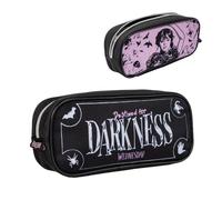 Blue Sky Studios Wednesday - Estuche para lápices de Wednesday Addams Gifts Merchandising Merch pequeña bolsa de viaje para llevar artículos de papelería, bolígrafos, suministros escolares,