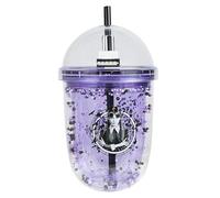 Blue Sky Studios Wednesday - Taza de té, botella de bebida Kawaii con pajita, producto oficial y regalo