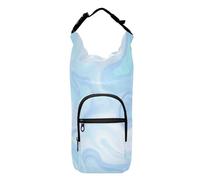Blue Solution - Bolsa aislante con cremallera para botellas de agua, soporte para cinturón, se adapta a botellas de 20 onzas, 24 onzas, 32 onzas, 40 onzas