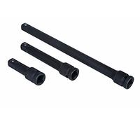 Blue Spot Tools 02071 impacto barra de extensión, negro, 1/2-inch, Set de 3 piezas