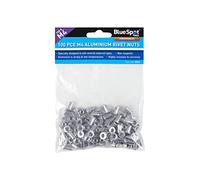 Blue Spot Tools 100 tuercas de remache de aluminio PCE M4